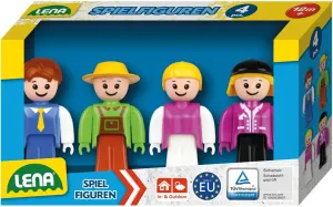 04491 - Set of 4 Mobile Figures, Accessory Pack for the TRUXX and TRUXX² Vehicle Series, Indoor and Outdoor Figures, for Children from 12 Months.
