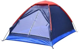 1-2-person Double Layer Backpacking Tent Aluminum Rod Windproof Waterproof for Camping Hiking Travel Clim - Easy Set Up