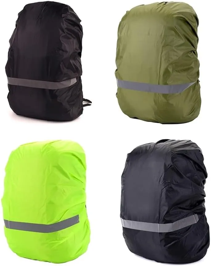 10-70L Outdoor Travel Camping Hiking Climbing Backpack Bag Waterproof Rain Cap Cover with Safety Reflective Strip Raincover