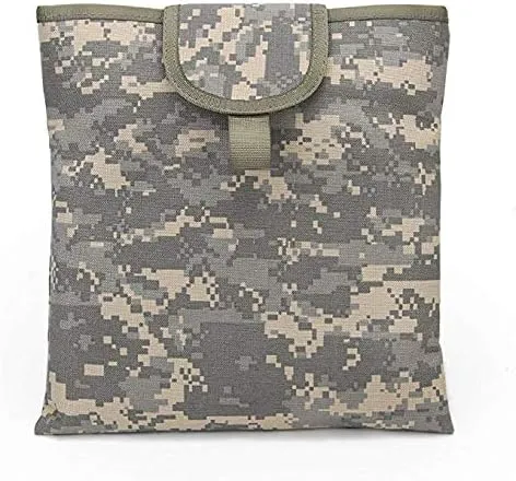 1000D Nylon Folding Tactical Dump Pouch – Foldable Molle Magazine Mag Dump Pouch （5 Colors Optional）