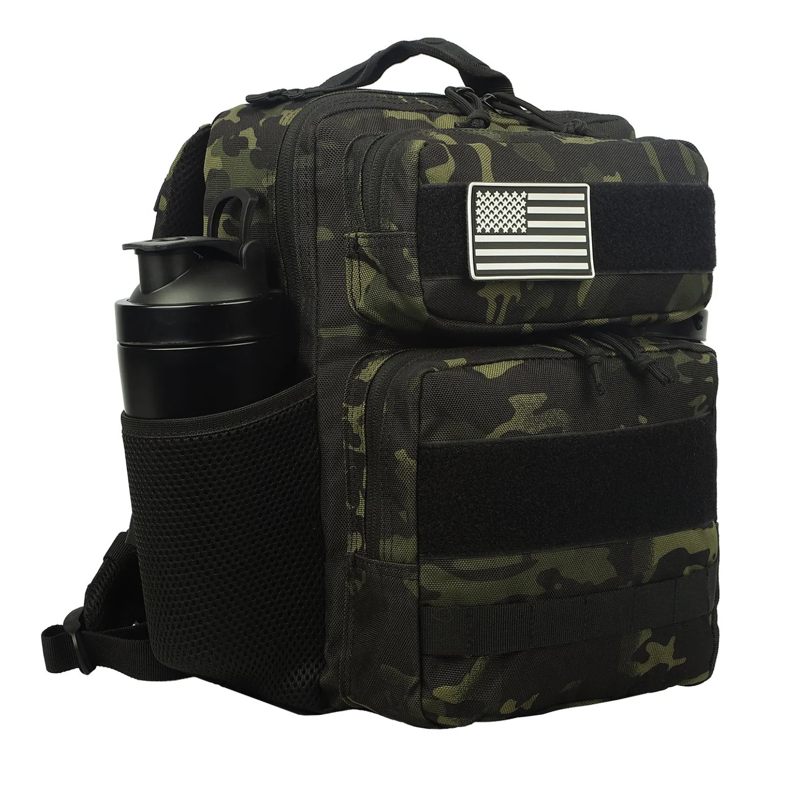 15L Tactical Backpack – Deep Woods Camo - Compact & Rugged