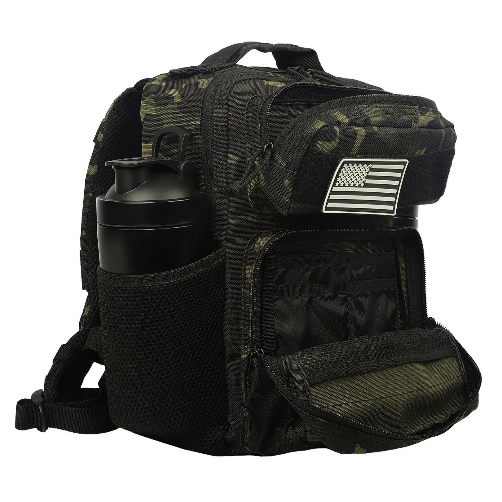 15L Tactical Backpack – Deep Woods Camo - Compact & Rugged