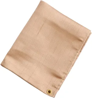 1pc BBQ Fireproof Cloth Blanket Fire Pit Mat for Desktop Tarp Grass Mats Outdoor Camping Gadgets Campfires Emergency Protector Lantern Heater Chocolate Fiberglass Fireproof Cloth