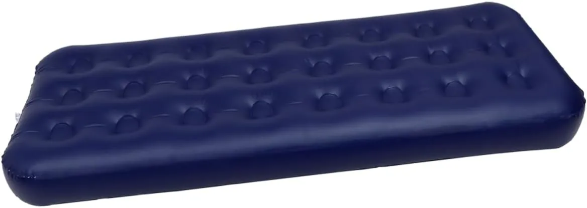 1pc Inflatable Camping Air Mattress Bed Foldable Cushion for Travel Outdoor Use Lightweight Comfortable Sleeping Mat Heat Insulation for Camping Hiking and Leisure Activities
