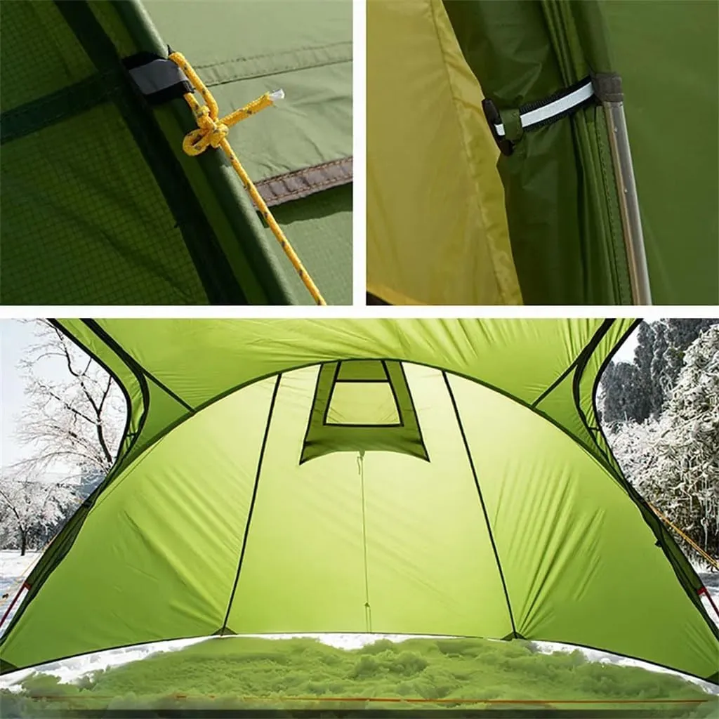 2 3 4 Person Hiking Tent Four Seasons Tent Ultralight Family Travel Tent 20D Waterproof Camping Tent