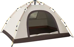 2-3 Person Camping Tent, Waterproof Family Tent, Easy Installation Sun Protection Tents for Camping Hiking & Traveling