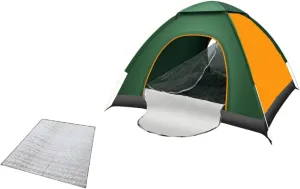 2-3 Person Instant Pop Up Lightweight Camping Tent,Easy Pop Up Tents for Camping,Portable Ultralight Waterproof Windproof Sun Shelter Tent,Suitable for outdoor camping, park leisure, etc
