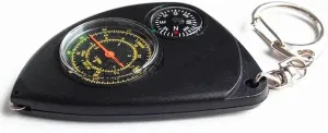 2 in 1 Compass, Multifunction Odometer, Outdoor Camping Map Rangefinder Compass, for Mountaineering or Hiking