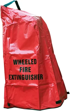 (2 Pack) 150 LB WHEELED UNIT HEAVY DUTY FIRE EXTINGUISHER COVERS