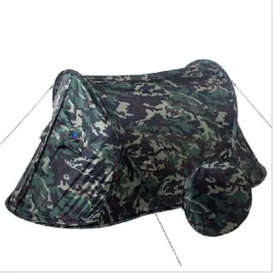 2 People Outdoor Camping and Hiking Simple Setup Instant Pop-up Tent, Waterproof Portable Automatic Tent Fishing Pop-up Tent Super Light