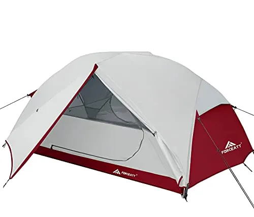 2 Person Camping Tent for 3 to 4 Seasons,Lightweight Aluminum Pole