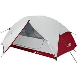 2 Person Camping Tent for 3 to 4 Seasons,Lightweight Aluminum Pole