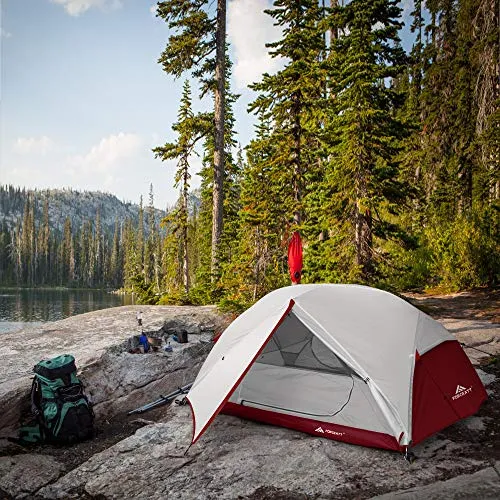 2 Person Camping Tent for 3 to 4 Seasons,Lightweight Aluminum Pole