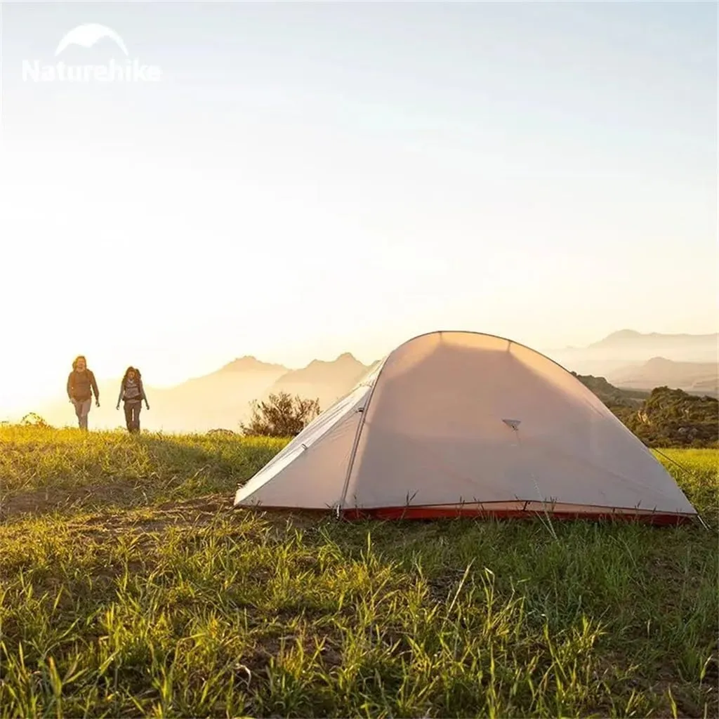 2 Person Camping Tent Ultralight Nylon Hiking Tent Hiking Backpacking Shelter Tent Outdoor