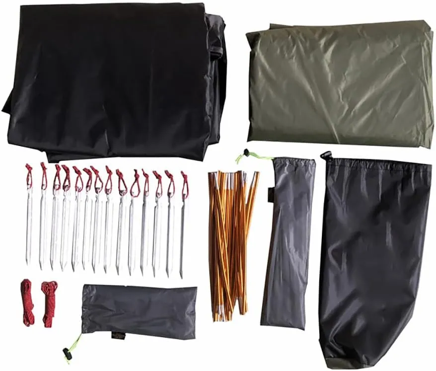 2 Person Tent, Ultralight Backpacking Tent, Waterproof Hiking Tent for Camping, 2 Person Lightweight Camping Tent