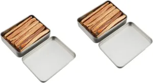 2 Sets Wood Firelighters Outdoor Burning Tools Wood Burning Firelighters for Instant Flame