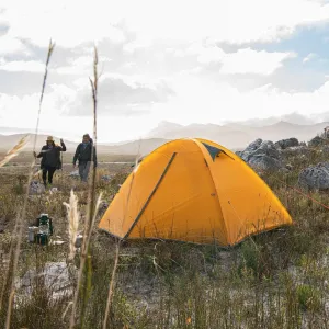 2 Ultralight Camping Tent Outdoor Cycling Trekking Hiking Backpacking Tents Waterproof (Color : E) (Black One Size)