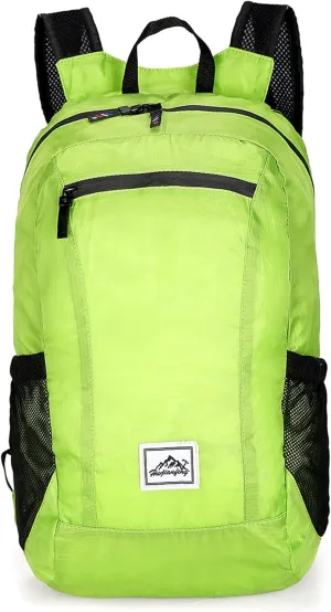20L Foldable Backpack,Waterproof Packable Ultra Lightweight Hiking Backpack,For Men Women Travel Camping Outdoor Backpack-Green