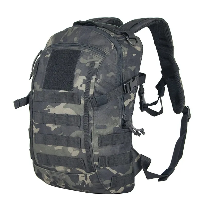 20L Waterproof Tactical Backpack - Outdoor Camping Rucksack with Molle System for Hiking and Trekking