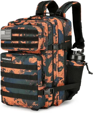 25L Tactical Backpack for Men Women Military Backpack Army Assault Pack Molle Backpack Small Bug Out Bag Travel Rucksack Daypack (Mars Camo)