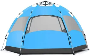 3-4 Person Tents for Camping Instant Setup Tent Double Layer Waterproof for 4 Seasons