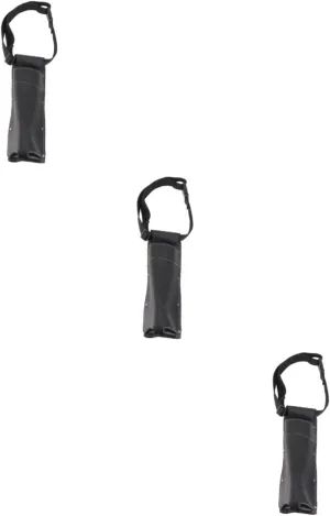 3 Pcs Mild Steel Welding Rod Holder Storage Bag for Welding Rods Leather