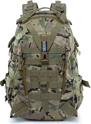 30L Tactical Backpack Molle Military Daypack Outdoor Bug Out Bag