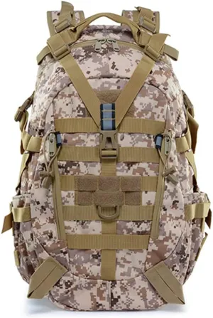 30L Tactical Backpack Molle Military Daypack Outdoor Bug Out Bag