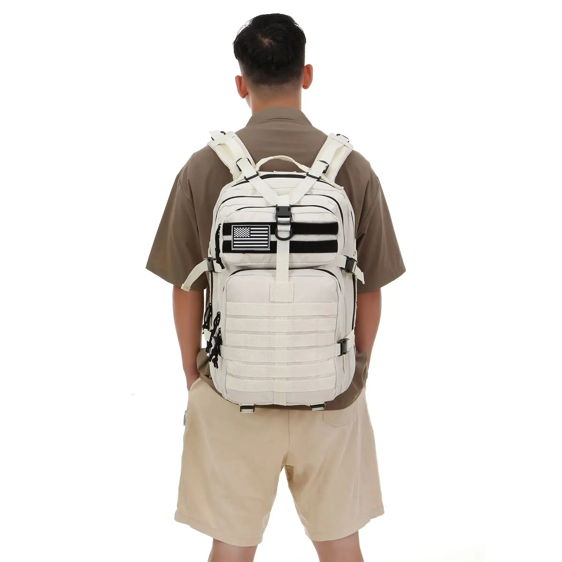 30L/50L 1000D Nylon Waterproof Trekking Bag Backpack