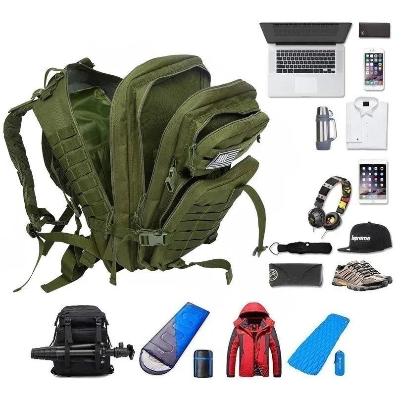 30L/50L 1000D Nylon Waterproof Trekking Bag Backpack