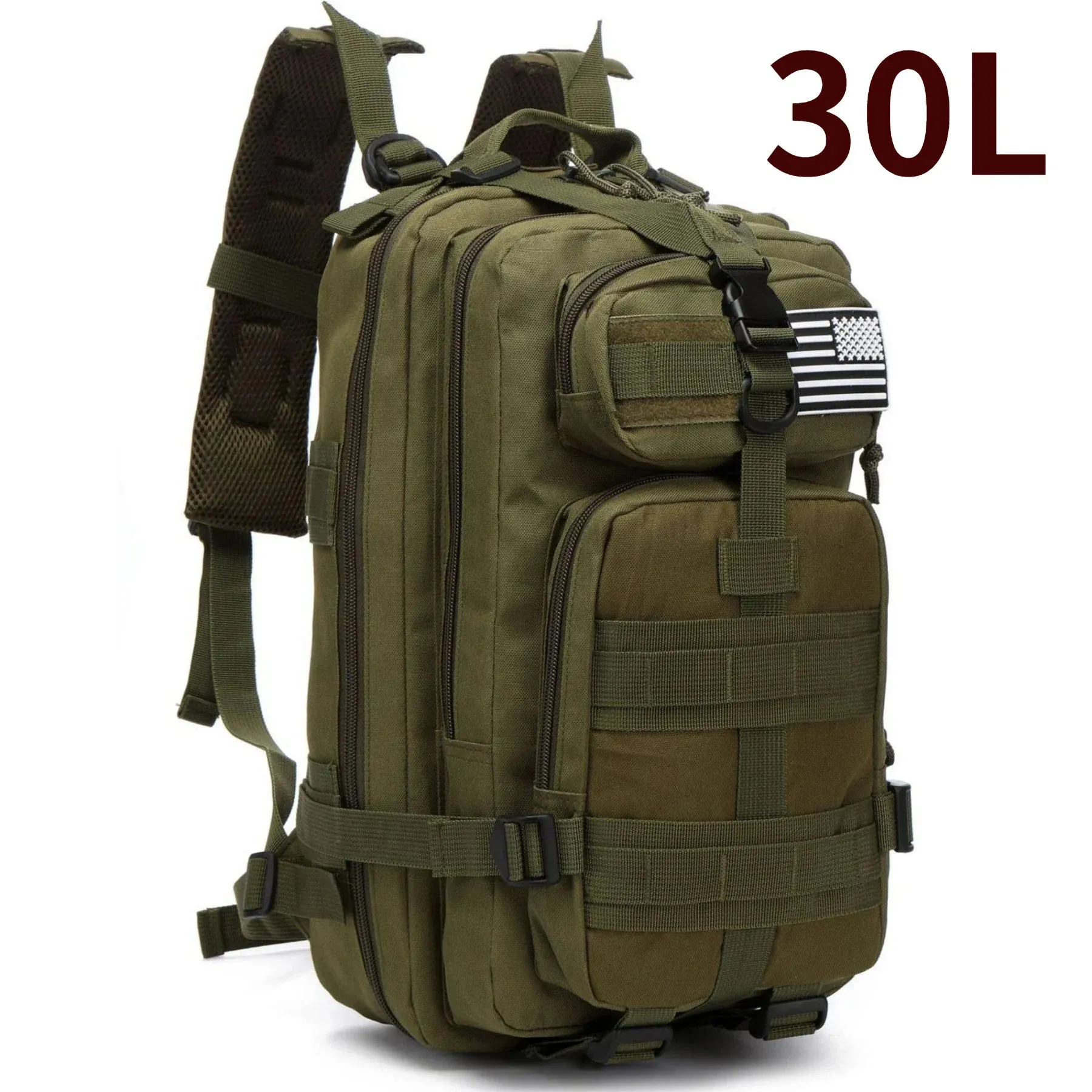 30L/50L 1000D Nylon Waterproof Trekking Bag Backpack