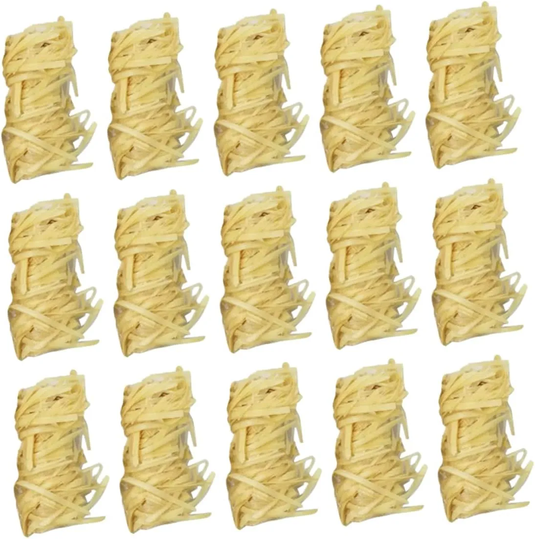 32-Piece Natural Roll Firelighters Compact Grill Camping Starter for Emergency Outdoor Activities
