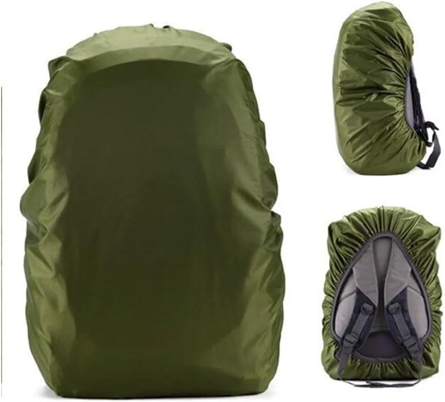35/45L Adjustable Waterproof Dustproof Backpack Sport Bag Rain Cover Portable Ultralight Shoulder Protect Outdoor Tools Hiking