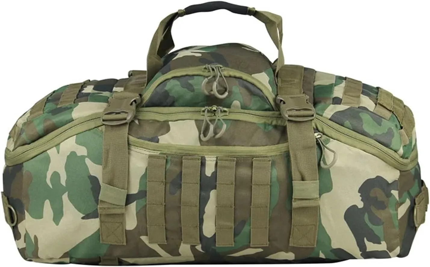 35L 50L 80L Outdoor Mountaineering Bag Molle Tactical Backpack Large Duffel Bag Hiking Camping Travel Bags(40L OD Green)