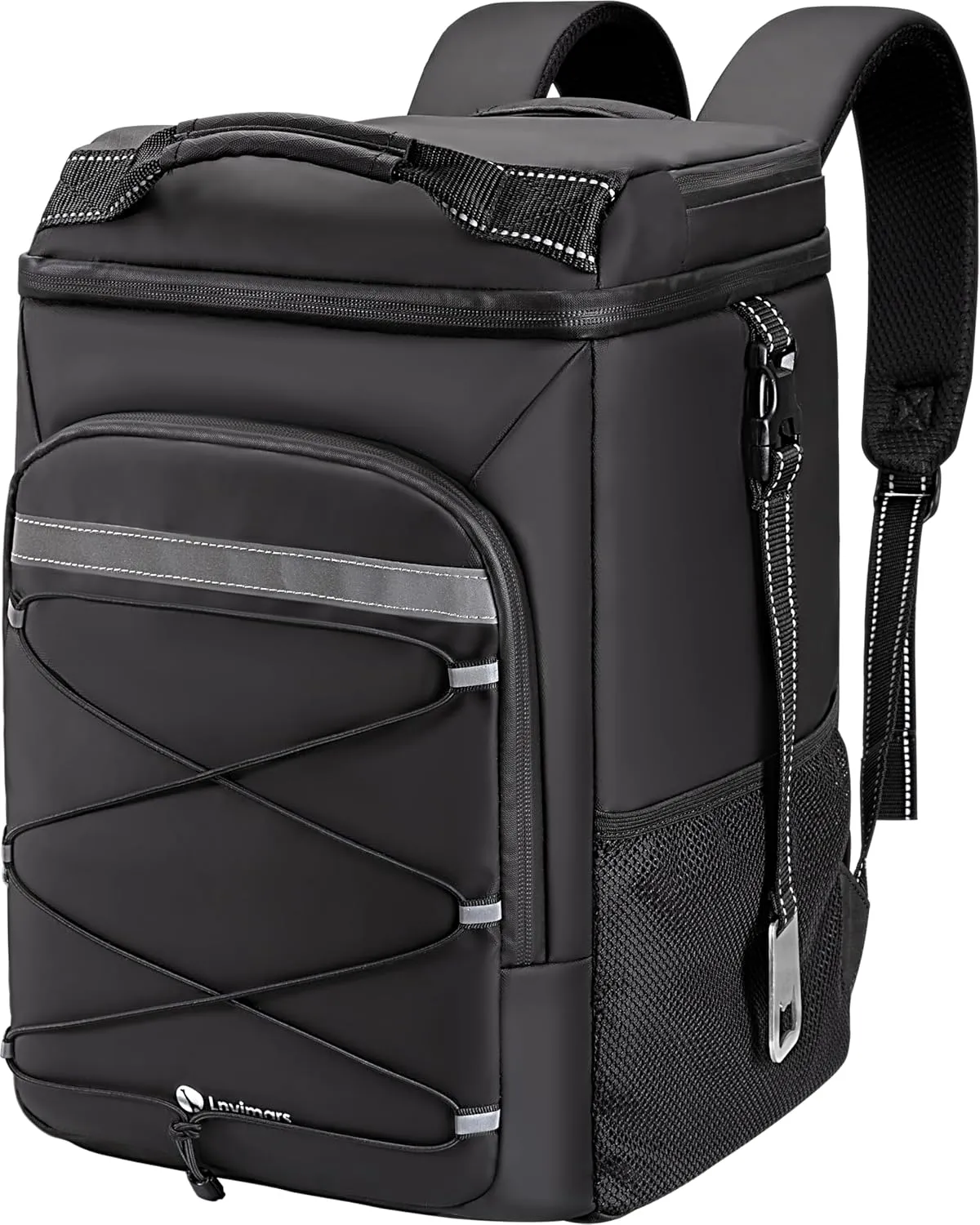 36 Can Insulated Backpack Cooler, Leakproof Waterproof Soft-Sided Cooler Bag, Large Capacity Portable Cooler for Camping, Hiking, Picnic, Lunch & Travel, Unisex Design for Men & Women