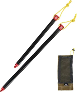 3F UL Gear 6/10PCS Lightweight Camping Tent Stakes, 5.9/7.8'' Hollow Aluminum Alloy Tent Pegs Ground Stakes, Essential Camping Accessories for Camping, Garden, Hiking (20cm-6pcs)