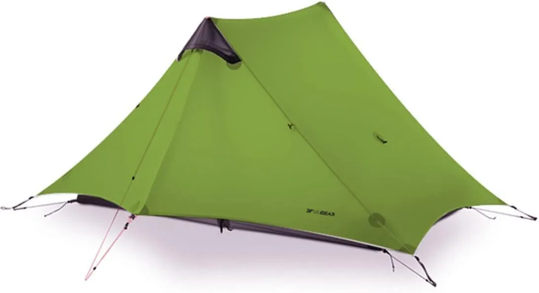 3F UL Gear Lanshan PRO Lanshan Ultralight Tent 3-Season Backpacking Tent for 1-Person or 2-Person, Waterproof Professional Tents for Camping, Trekking, Kayaking, Climbing