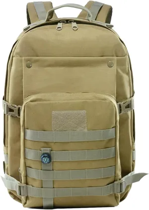 40L Military Tactical Backpack with Compass Army Molle Bag Backpacks for Men Women Hiking Travel Rucksack