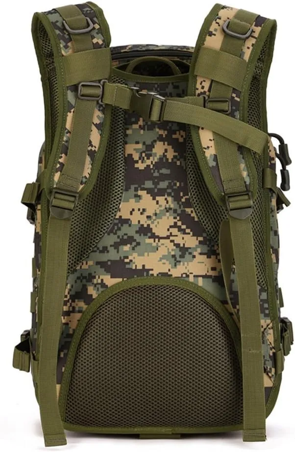 40L Tactical MOLLE Assault Pack Military Gear Rucksack Daypack Shoulder Backpack