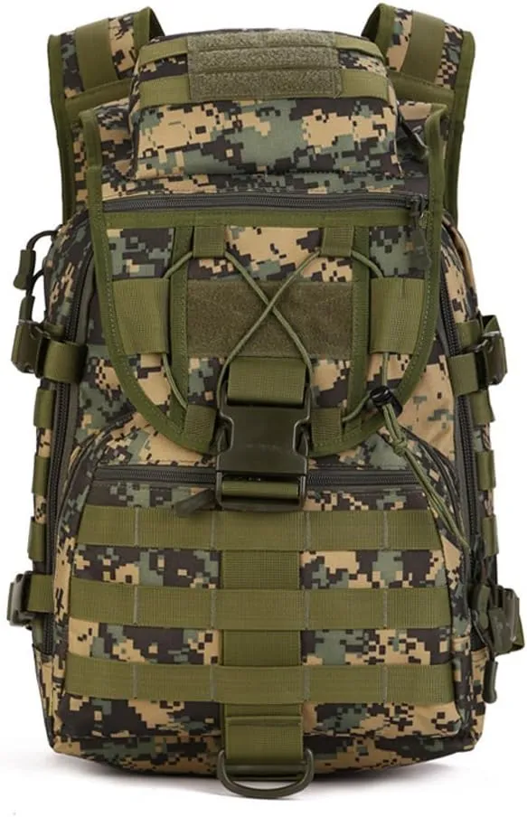 40L Tactical MOLLE Assault Pack Military Gear Rucksack Daypack Shoulder Backpack
