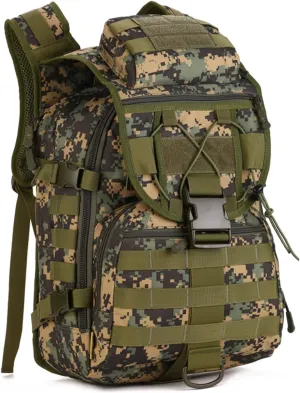 40L Tactical MOLLE Assault Pack Military Gear Rucksack Daypack Shoulder Backpack