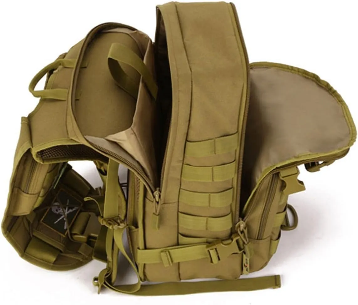 40L Tactical MOLLE Assault Pack Military Gear Rucksack Daypack Shoulder Backpack