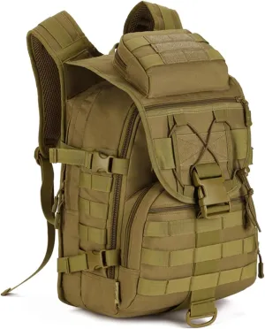 40L Tactical MOLLE Assault Pack Military Gear Rucksack Daypack Shoulder Backpack