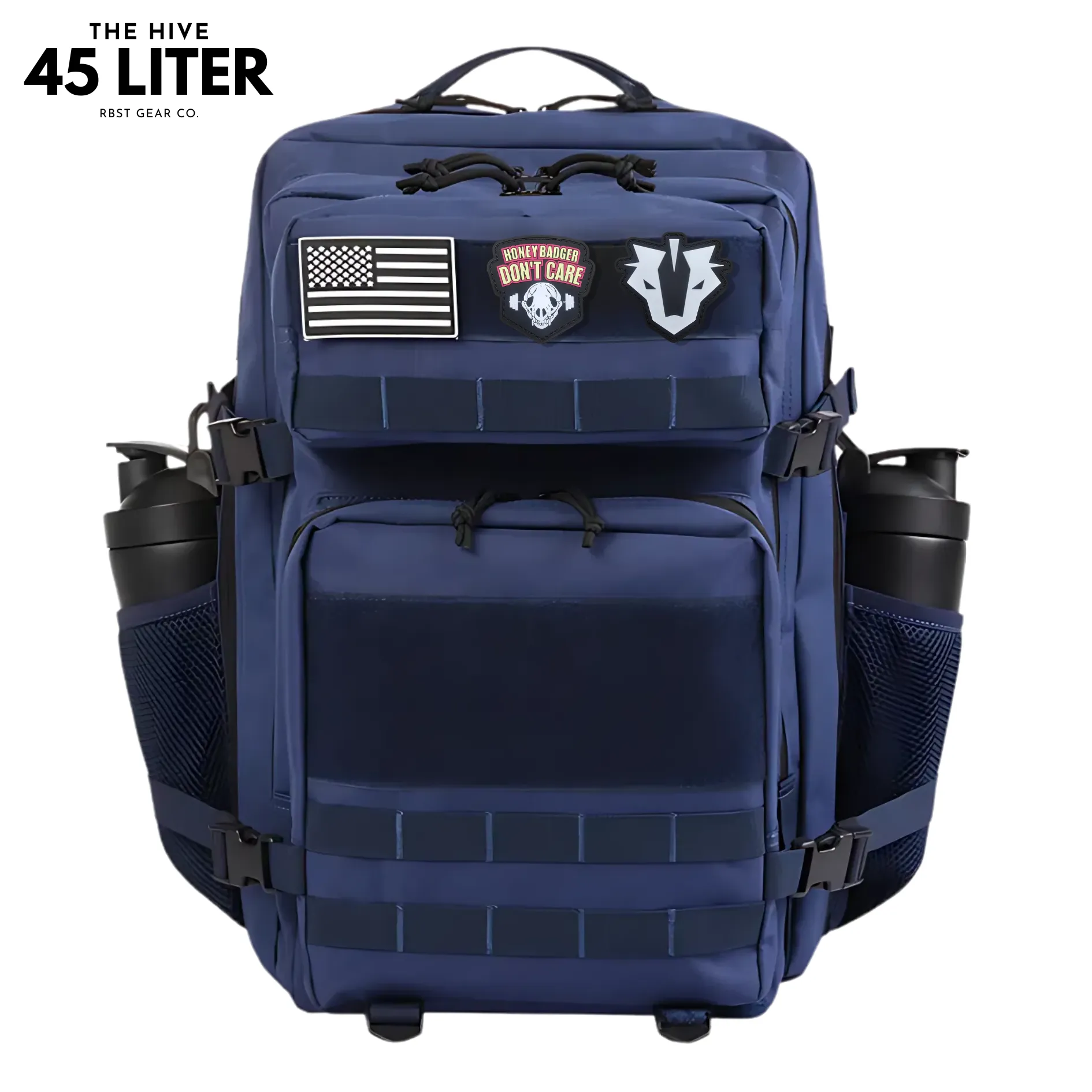 45L Tactical Backpack – Midnight - Rugged & Versatile