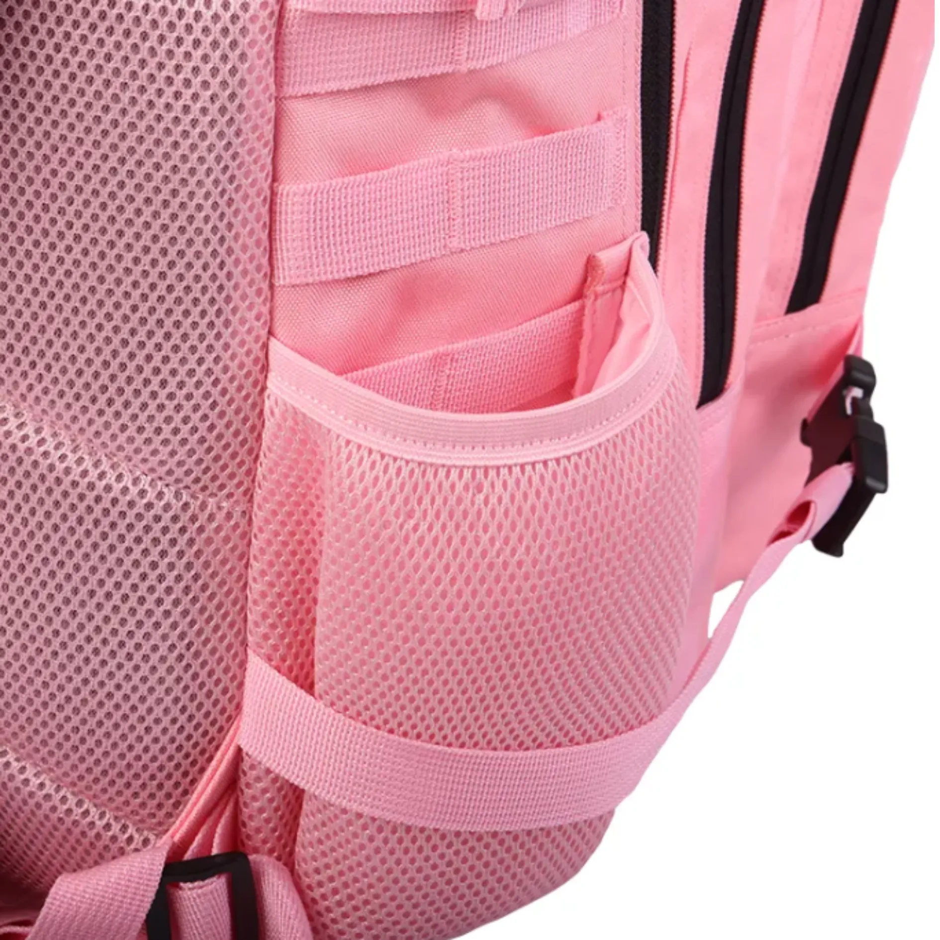 45L Tactical Backpack – Pastel Pink - Rugged & Versatile