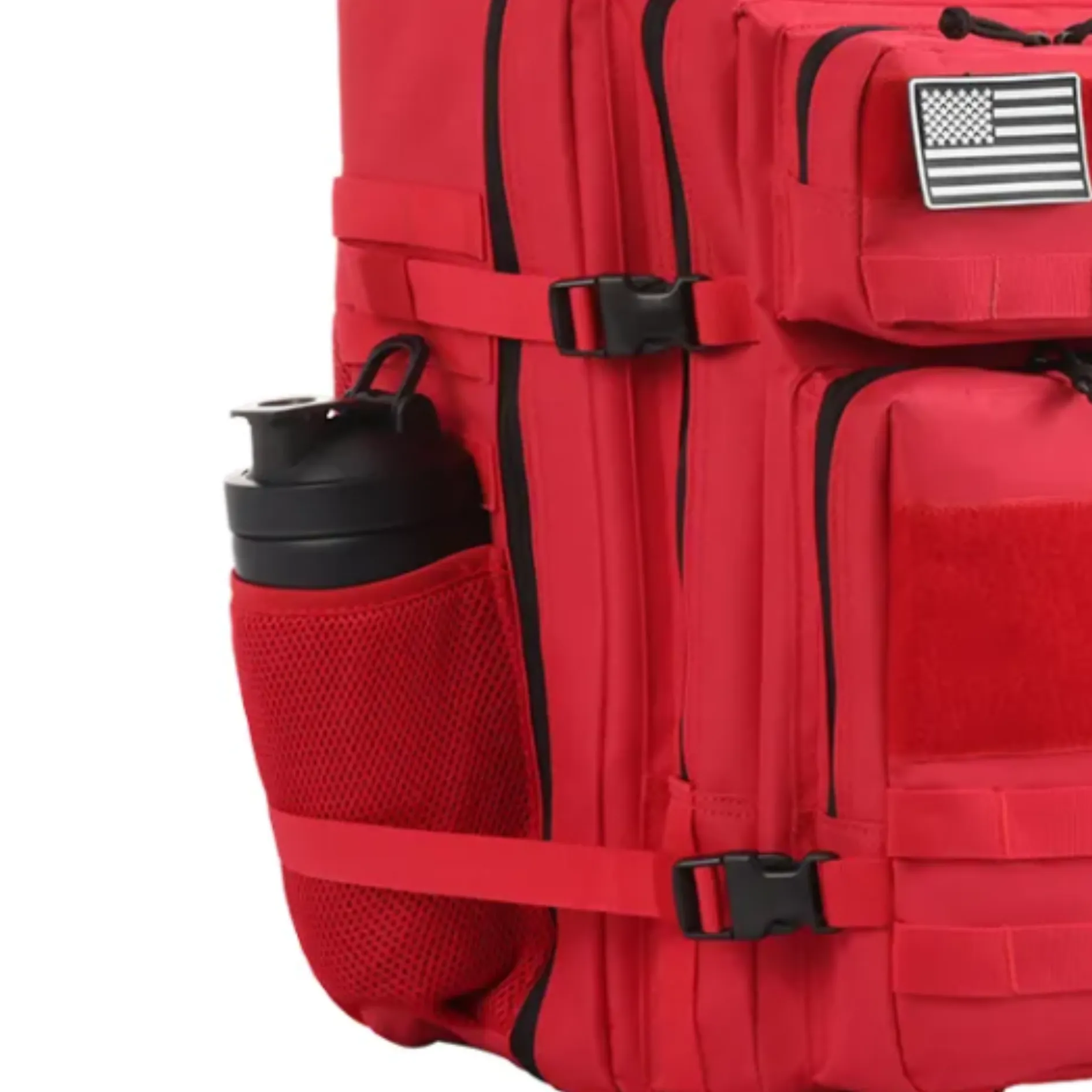 45L Tactical Backpack – Ruby - Rugged & Versatile