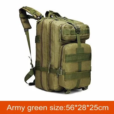 45L Tactical Military Backpack Large Army 3 Day Assault Pack Molle Bag Backpacks Rucksacks for Camping hunting Tactical Backpack