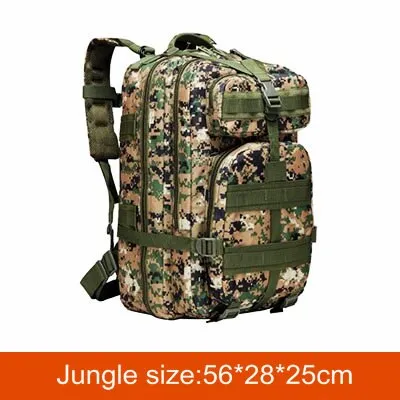 45L Tactical Military Backpack Large Army 3 Day Assault Pack Molle Bag Backpacks Rucksacks for Camping hunting Tactical Backpack