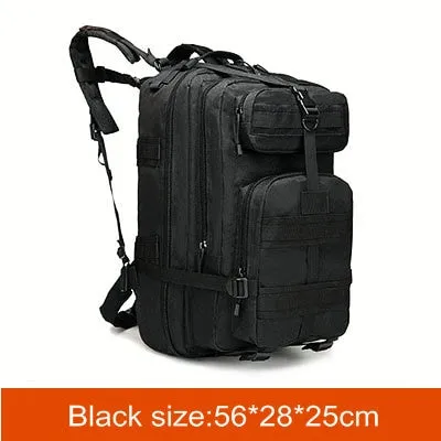 45L Tactical Military Backpack Large Army 3 Day Assault Pack Molle Bag Backpacks Rucksacks for Camping hunting Tactical Backpack