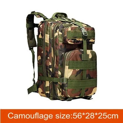 45L Tactical Military Backpack Large Army 3 Day Assault Pack Molle Bag Backpacks Rucksacks for Camping hunting Tactical Backpack